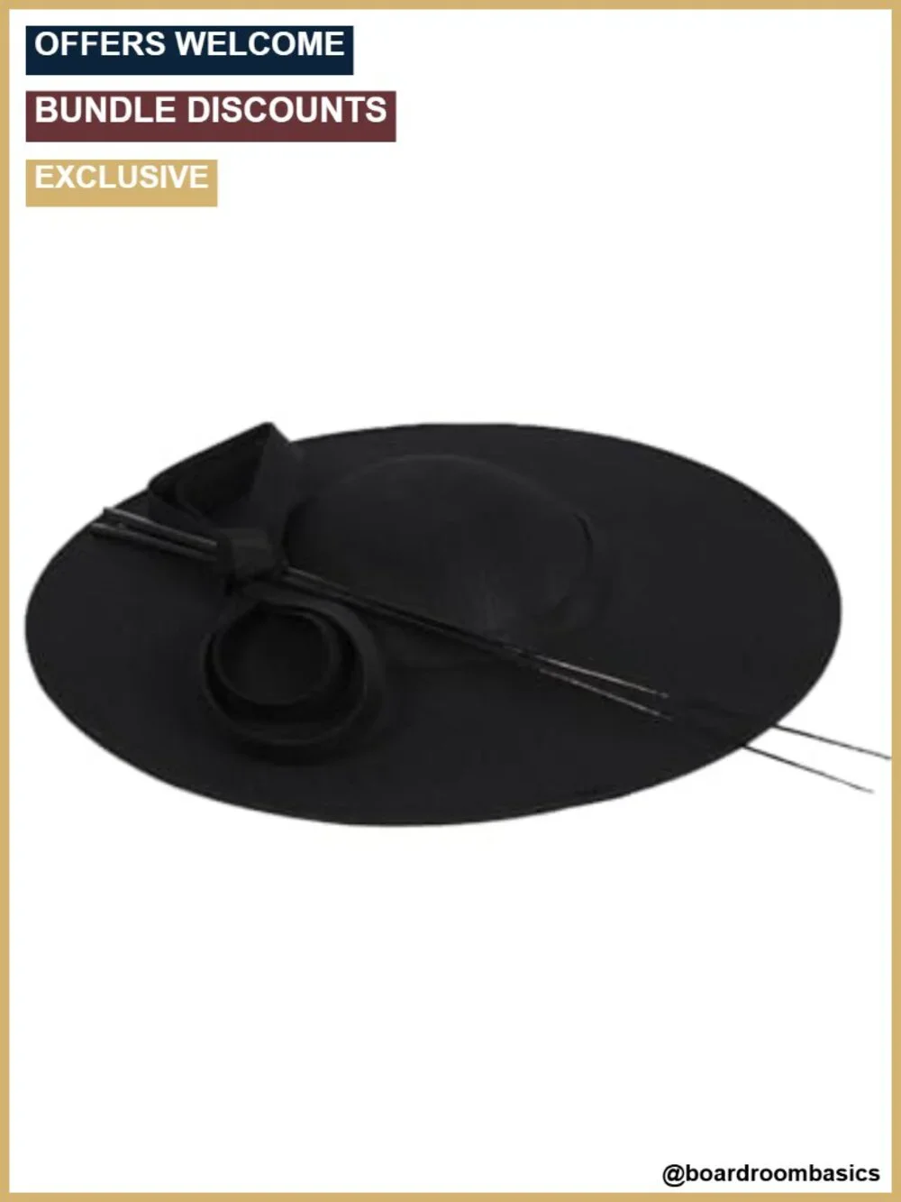 Wide Brim Church Hat Women Kentucky Fascinator Bow Feather Derby Wedding Tea